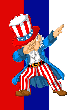 uncle sam dabbing