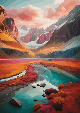 Landscapes and nature pain