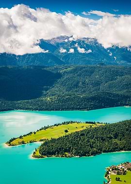 Summer at Lake Walchensee