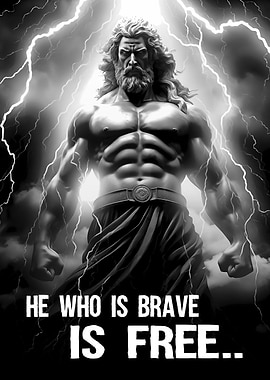 He who is brave is free