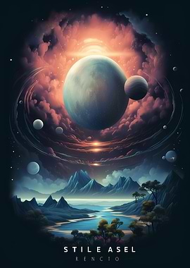 Epic Space Galaxy Universe