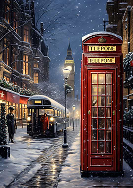 Snowy London Call