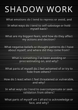 shadow work motivation