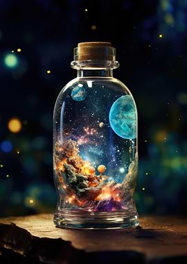 Galaxy In A Bottle