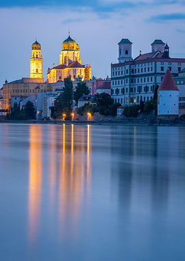 Blue Hour in Passau