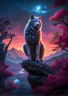 Wolf Werewolf Landscape