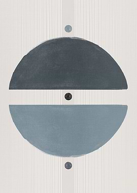 Blue Minimalist Thoughts