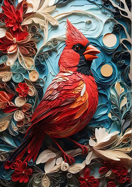 Christmas Winter Cardinal