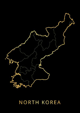 North Korea Map