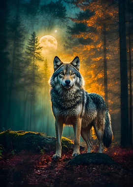 Wolf Werewolf Landscape