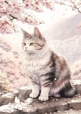 cute kawaii japanese cat