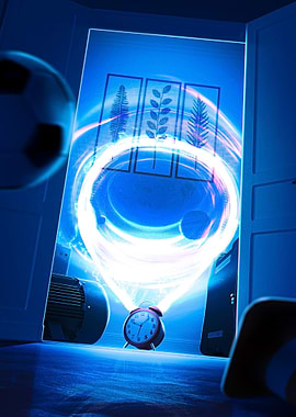 Dimensional Clock Portal