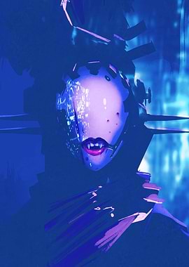 Futuristic Robot Cyberpunk
