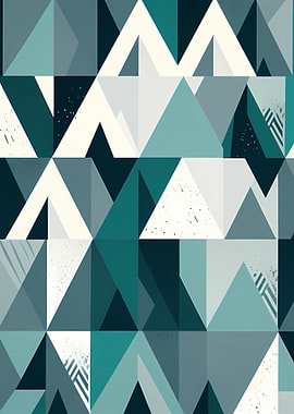 Minimalist geometric art
