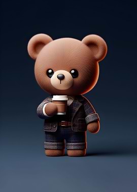 drink coffee bear profile