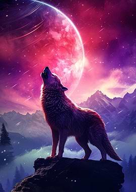 Howling wolf Galaxy