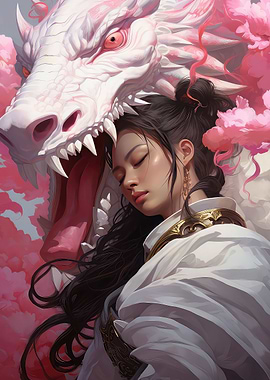 Woman and her Dragon