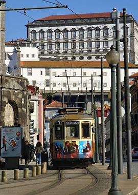 Tram line number 1 Porto