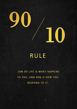 90 10 rule vintage