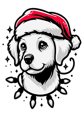 Adorable Dog Christmas