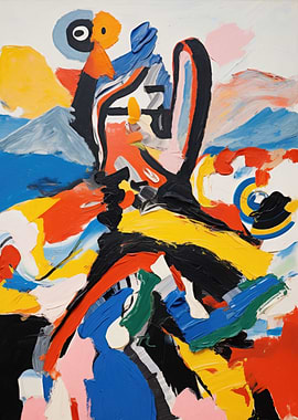 abstract art colorful