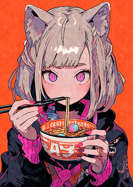Kawaii Ramen Nekomimi