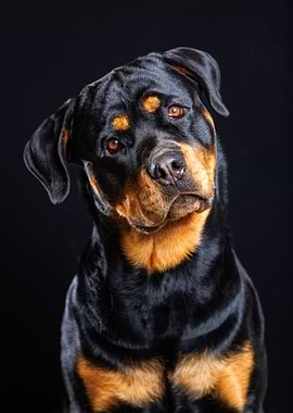 Rottweiler Portrait