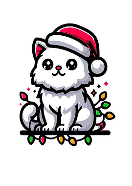 Cute Christmas Cat