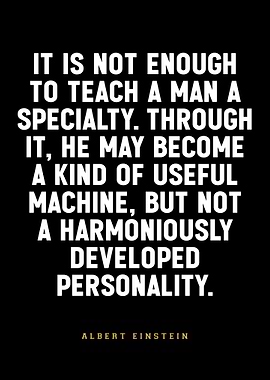 Einsteins inspiring the