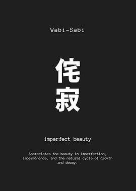 Wabi Sabi Japanese Quote