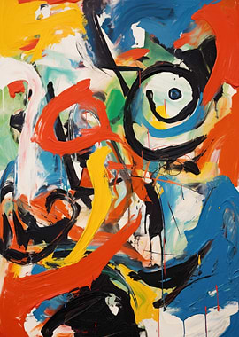 abstract art colorful