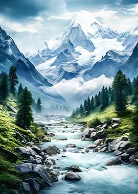 Swiss Alps Majesty