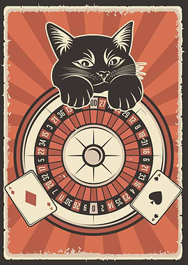 Cat Roulette Wheel