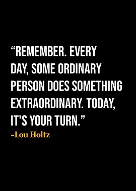 Lou Holtz Quotes