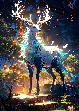 Magic Deer Legend Stag Zen