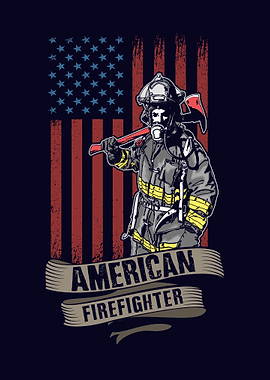 american firefighter