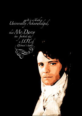Funny Mr Darcy quote