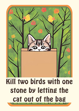 Let cat out of the bag