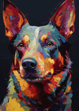 Dog Pop Art