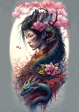 Geisha Dragon