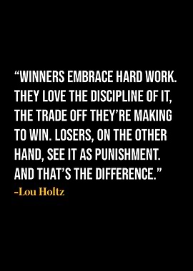 Lou Holtz Quotes