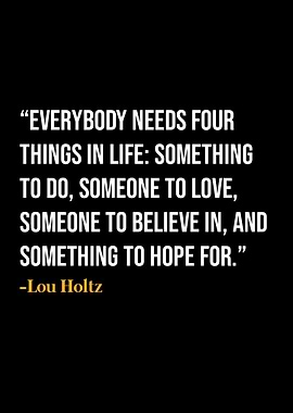 Lou Holtz Quotes