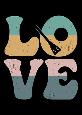 Broomball Player LOVE