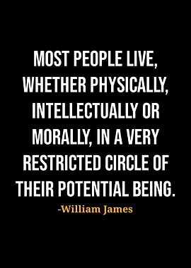 William James Quote