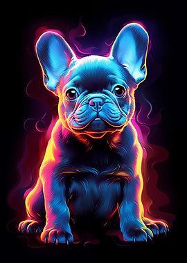 French Bulldog Wall Art