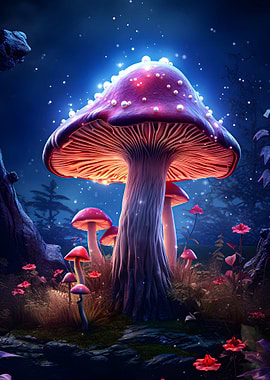 Magic Mushroom Forest
