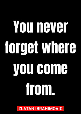 Zlatan Ibrahimovic Quote