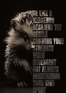 Hedgehog Wisdom Motivation