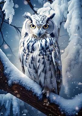 Winter Watch Owl