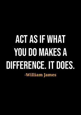William James Quote
